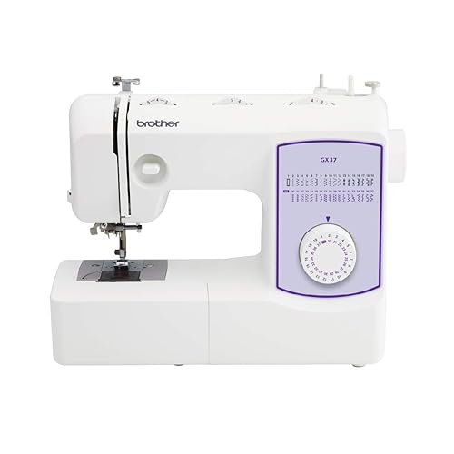 Brother Sewing Machine, GX37, 37 Built-in Stitches, 6 Included Sewing Feet - GX37