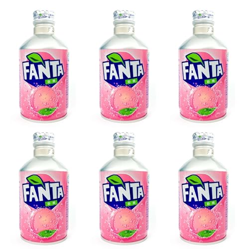 Fanta Pfirsich White Peach China Japan Edition 300ml Exotischer Drink Special Edition 6er Pack