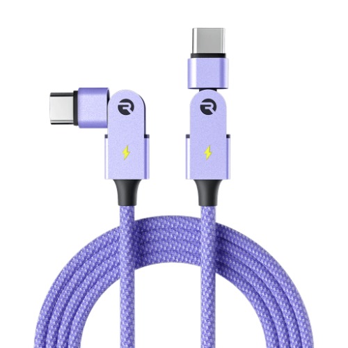Magic Spin Cable | Type-C / 3ft / Purple