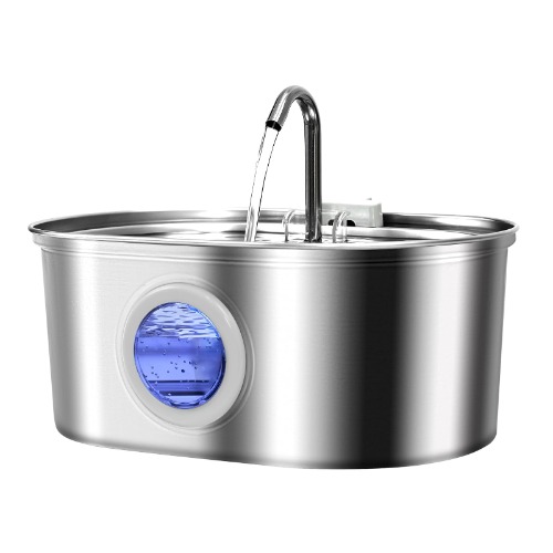 Cat Water Fountain Stainless Steel 3.2L/108oz Capacity, Automatic Pet Water Dispenser with Quiet Pump, Dishwasher Safe Design for Cats, Dogs (Cat Water Fountain) - Cat Water Fountain $43.00