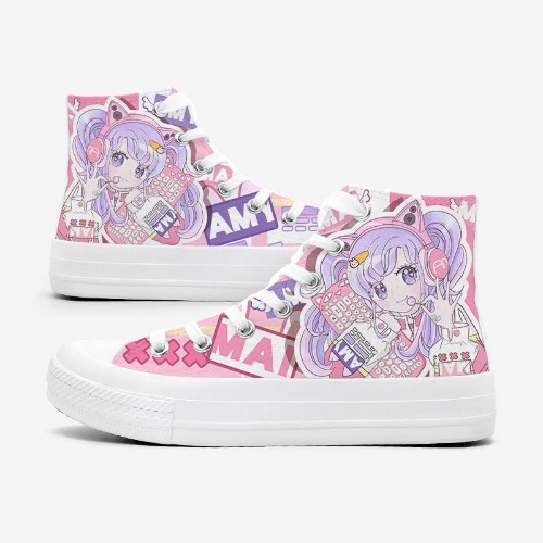 Candycore Amy High Top Sneakers | White / 39