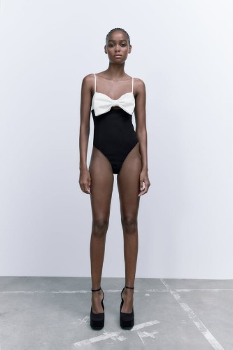 BODYSUIT WITH BOW