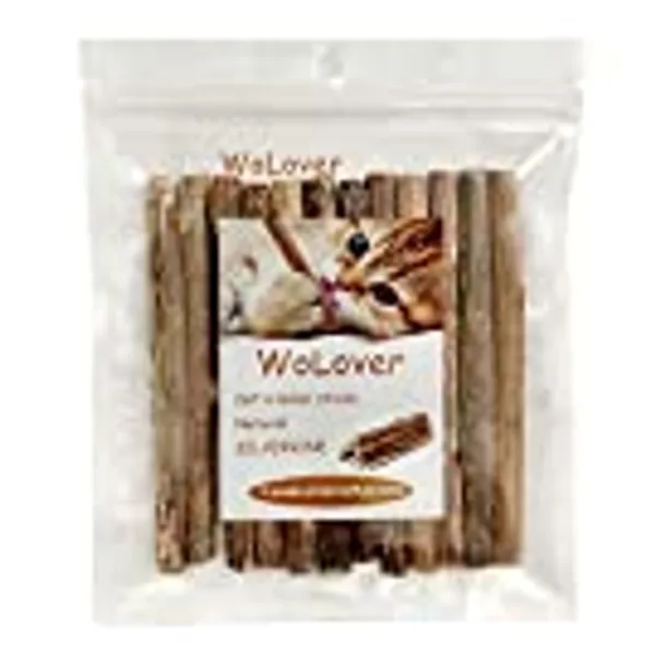 WoLover Silvervine Sticks for Cats, Natural Catnip Sticks Matatabi Chew Sticks Teeth Molar Chew Toys for Cat Kitten Kitty (at Least 12 PCS)