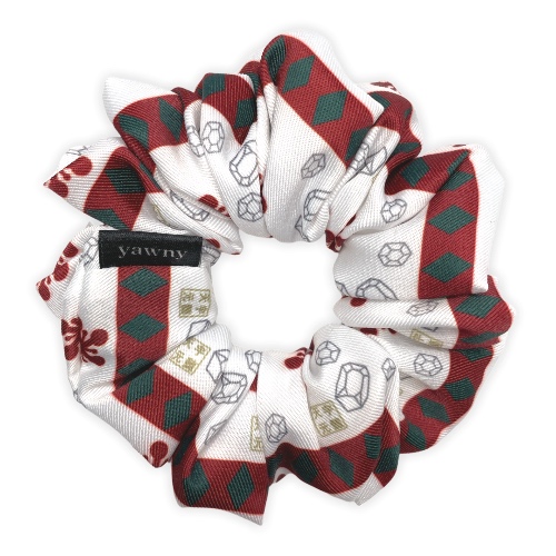 White Tengen Anime Srunchie (glossy) - lite