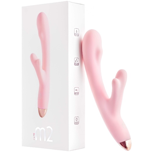 HEDO M2 | Vibratore Sessuale per Donna | Stimolatore clitorideo e Punto G | Silicone Medico Privo di PVC e ftalati | Vibratorepunto | RICARICABILE | Massaggiatore Rabbit