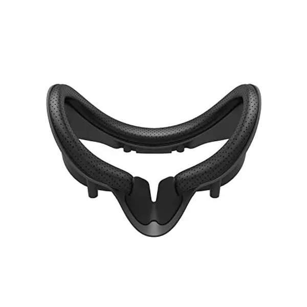 
                            KIWI design VR Facial Interface Bracket with Anti-Leakage Nose Pad, 2 pcs PU Leather Anti-Dirt Sweat-Proof Foam Face Cover Pad for Valve Index Accessories
                        