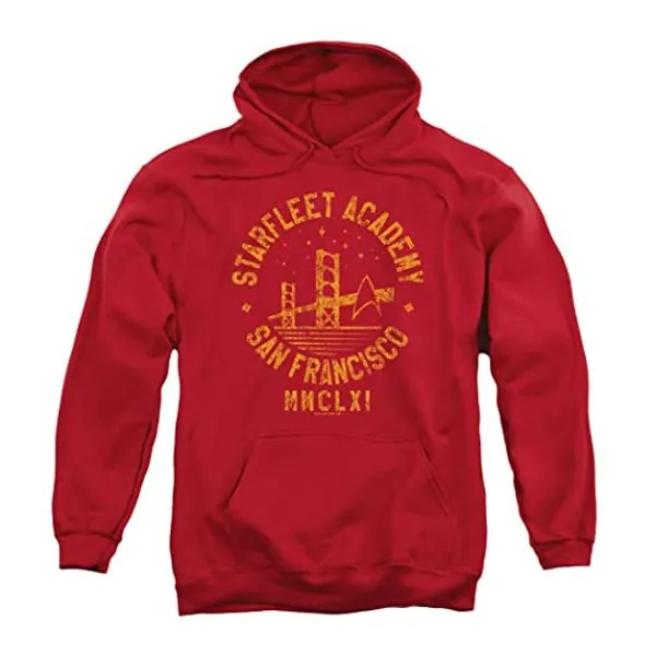 Popfunk Classic Star Trek Pullover Hoodie Sweatshirt & Stickers