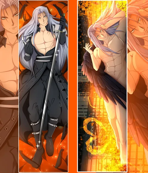 Final Fantasy: Sephiroth Body Pillowcase