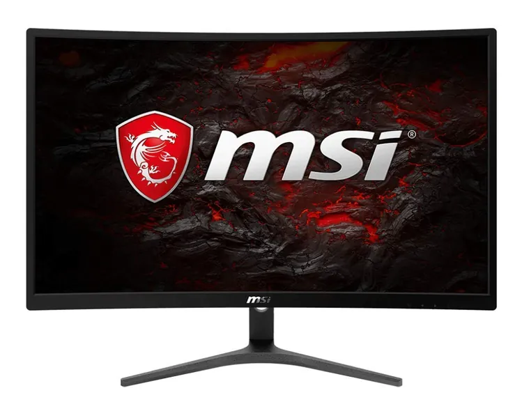 MSI Full HD FreeSync Gaming Monitor 24" Curved Non-Glare 1ms LED Wide Screen 1920 X 1080 75Hz Refresh Rate (Optix G241VC) - 