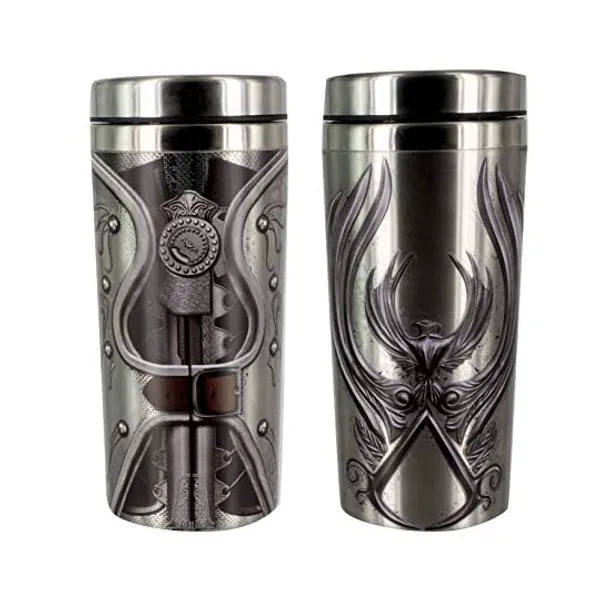 
                            Paladone Assassins Creed Travel Mug Commuter Coffee Cup
                        