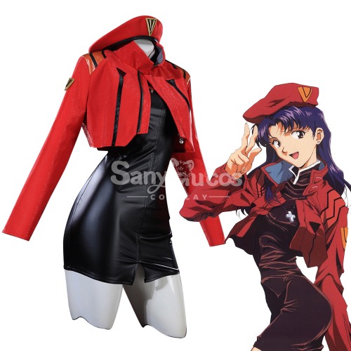 【Pre-Sale】Anime EVA Neon Genesis Evangelion Cosplay Katsuragi Misato Cosplay Costume - M