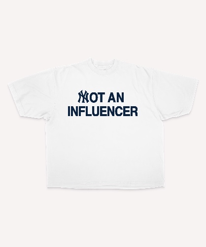 NY White Tee | L