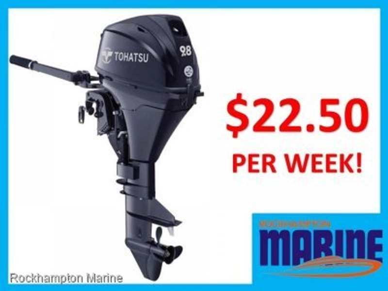BRAND NEW TOHATSU MFS9.8 SHORT SHAFT TILLER STEER FOUR STROKE OUTBOARD!!! For Sale | Rockhampton Marine