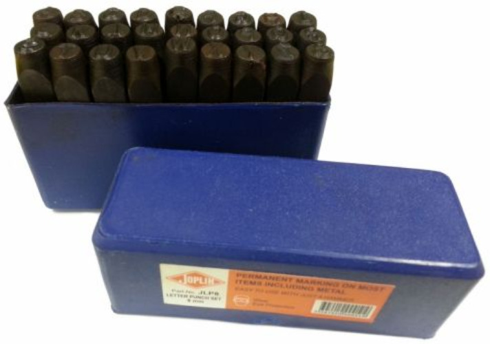 Joplin JLP10 Letter Punches