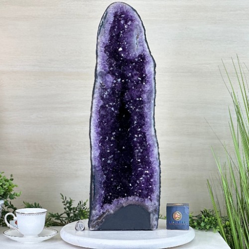 Amethyst Cathedral, 49.2 lbs & 25.1" | Amethyst