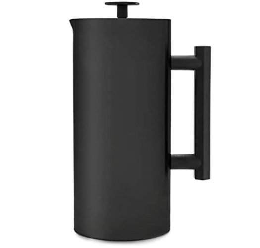 ESPRO - P6 French Press - Double Walled Stainless Steel Insulated Coffee and Tea Maker, Keep Drinks Hot for Hours, Ideal for Travel and Camping (Matte Black, 32 Ounce) - 32 oz - Matte Black