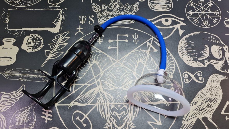 BDSM manual Pussy Pump Suction Cup