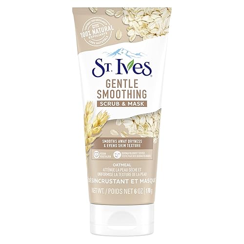 St. Ives Gentle Smoothing Oatmeal Facial Scrub & Mask 170g - Oatmeal