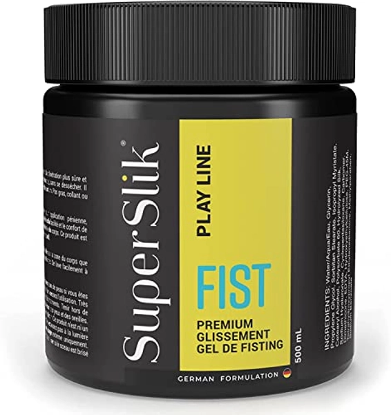 Personal Lubricant for Fisting and Anal Sex. Long-Lasting Back-door Relaxing Gel, Hybrid Silicone-Water Based Lube for Men/Women/Gays - 500ml (17oz)