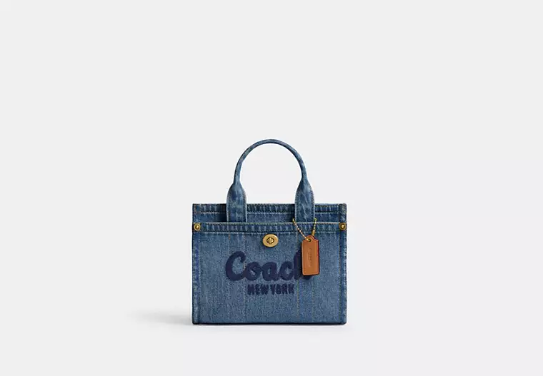 Brass/Indigo Cargo Tote Bag 20
