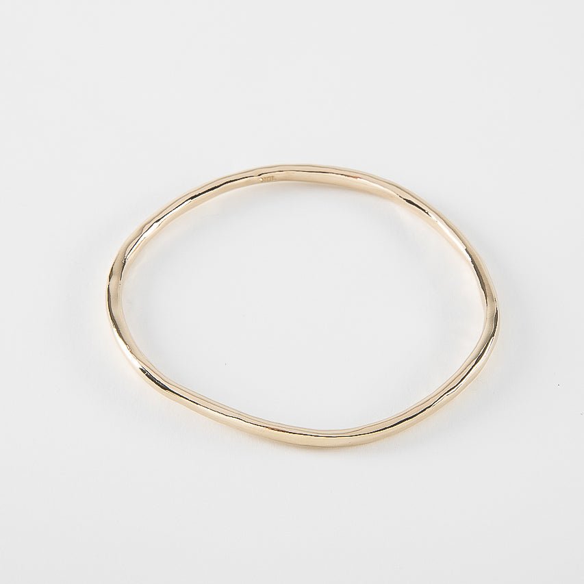 Rustic Bangles | 14k Gold / Set of 3