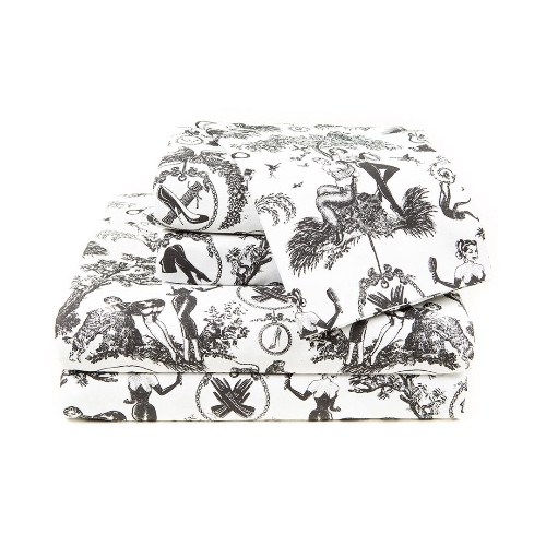 Fetish al Fresco Toile Sheets | Queen