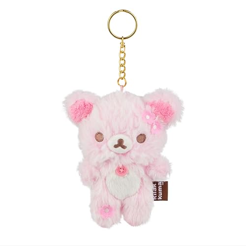 Korilakkuma San-X Original Cherry Blossom Series Charm Keychain - Korilakkuma