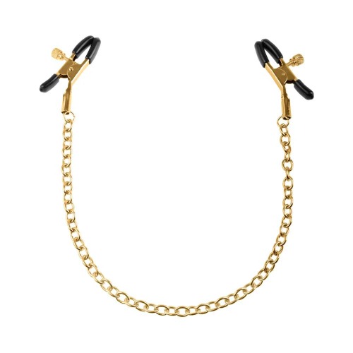 Pipedream® Gold Chain Nipple Clamps