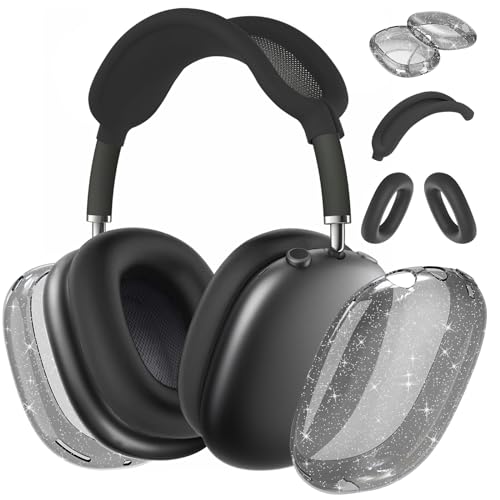 AirPods Max Protective Cover Glitter Black