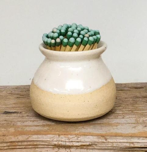 Match holder, match striker,Strike on side match holder used w/strike anywhere  matches,mini,boho,mother's day gift,teacher gift