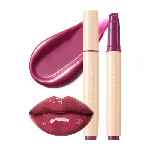 Nature Republic HONEY MELTING LIP 6-10 (09 GRAPE) K-BEAUTY, Lip Plumper, Tint, Balm, Korean, Lip GlossCute, Glow - 09 GRAPE