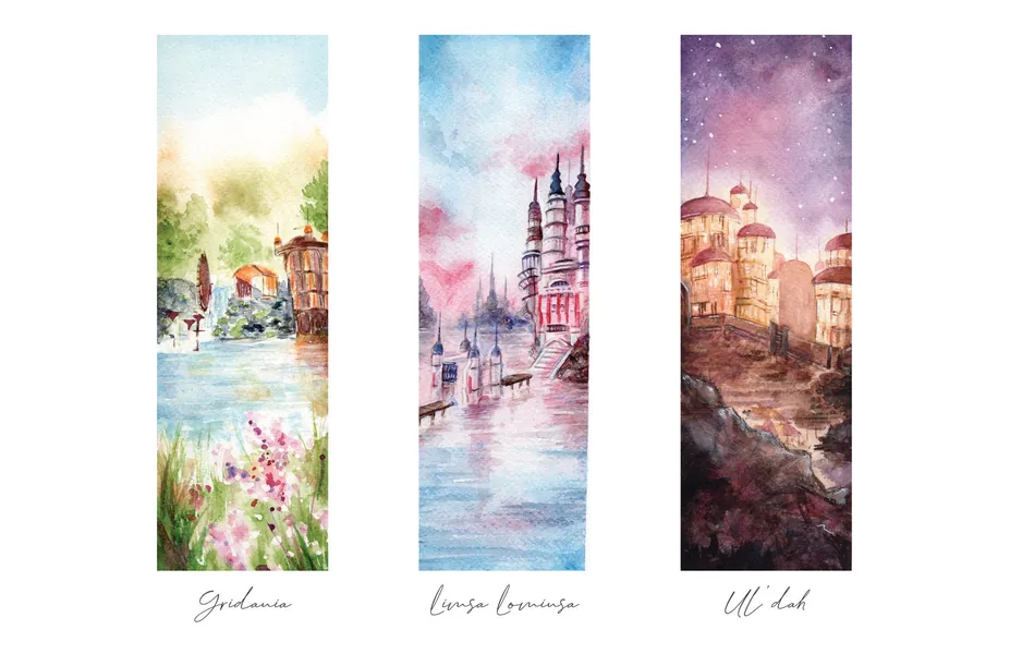FFXIV Landscape Poster Prints 11"x17" | Ul'dah, Limsa Lominsa and Gridania