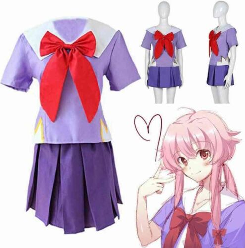  Future Diary Yuno Gasai Cosplay 