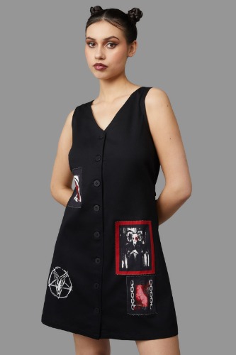 Baphomet Pinafore | 20 / Black