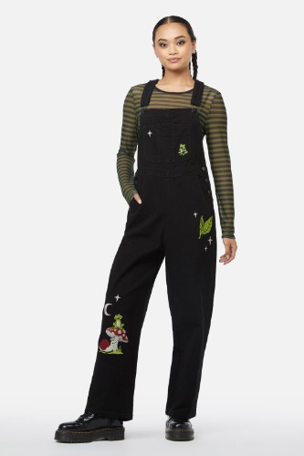 Froggy Patch Overall | 20 / Black