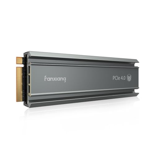 fanxiang S660 PCIe 4.0 2TB NVMe M.2 SSD for PS5 with Heatsink, Up to 5000MB/s, Suitable for Playstation 5 Enthusiasts, Technology Enthusiasts, IT Professionals - 2TB