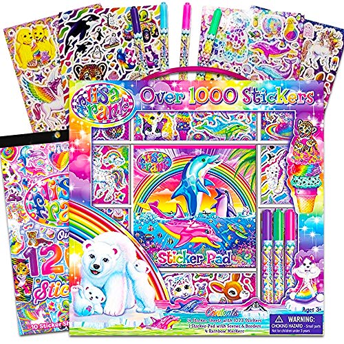 Ultimate Lisa Frank Sticker Super Pack -- Lisa Frank Sticker Box and Sticker Pack with Over 1000 Stickers and More (Lisa Frank Party Supplies)