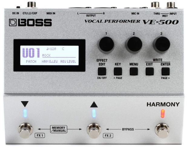 Harmonizer Update! -- Boss VE-500 Vocal Performer - 