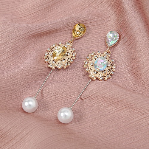 Safety Women Pins Scarf Brooch Pearl Clips Headscarf Decoration Turban Accessories Women's Stylish Brooches