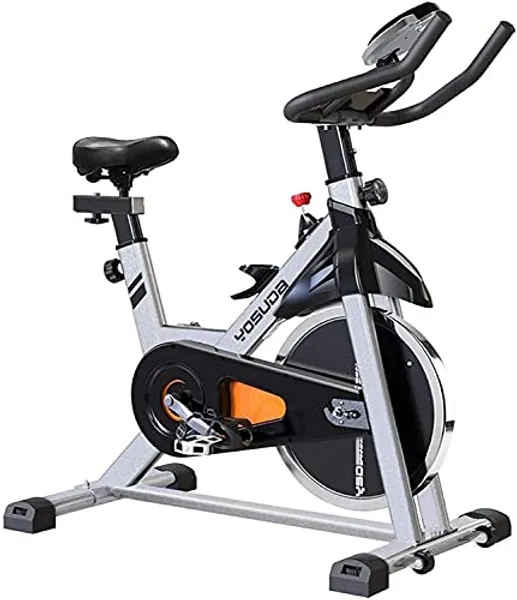 YOSUDA Indoor Cycling Bike Brake Pad/Magnetic Stationary Bike - Cycle Bike with Ipad Mount & Comfortable Seat Cushion