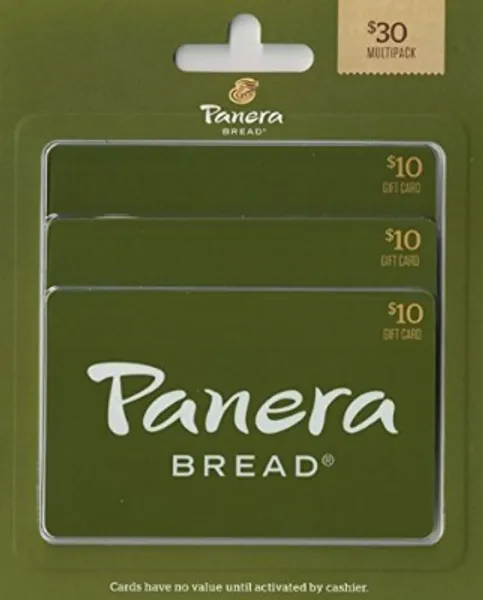 Panera Bread Gift Cards, Multipack of 3