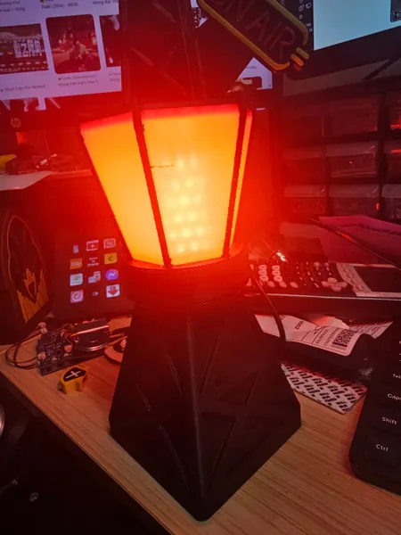 Alastor's Radio Tower Lamp - E26 LED Bulb with US Plug