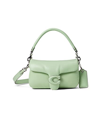 COACH Leather Covered C Closure Pillow Tabby Shoulder Bag 18 - One Size - Pale Pistachio