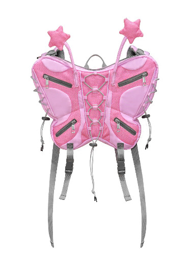 CFIERCE BUTTERFLY SMALL BAG | PINK