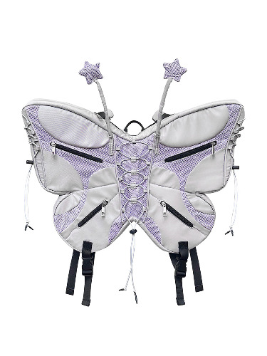 CFIERCE BUTTERFLY BACKPACK | GREY