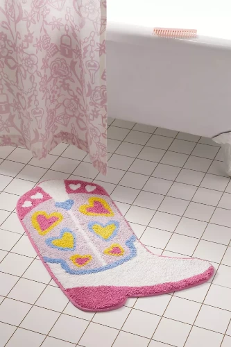 Cowgirl Boot Bath Mat