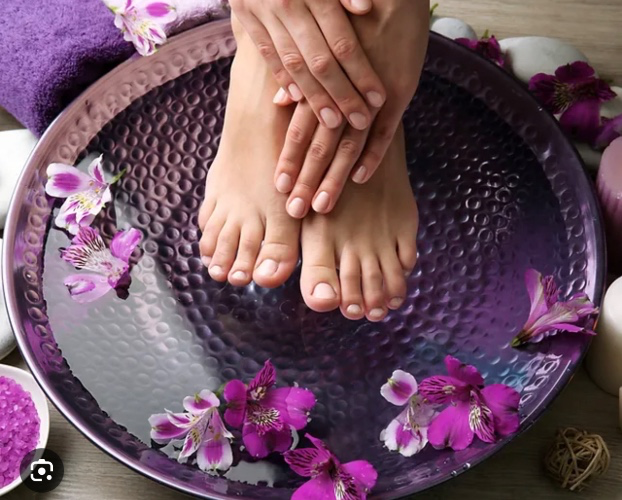Pedicure luxury spa day 