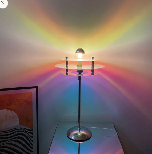 Bauhaus-inspired Retro Aura Lamp | Multi