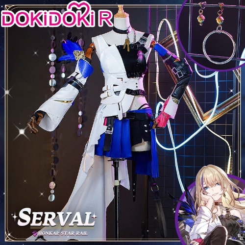 【Size XS-2XL】DokiDoki-R Game Honkai: Star Rail Cosplay Serval Costume | L-PRESALE