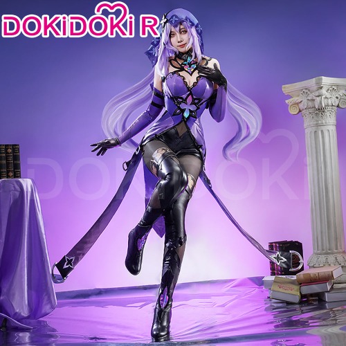 【Size S-3XL】DokiDoki-R Game Honkai: Star Rail Cosplay Black Swan Costume | L-PRESALE